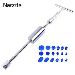 Universal Car Dent Repair Tools Auto Repair Dent Puller Kit Car Removal Tool Slide Hammer Reverse Hammer +18pcs Glue Puller