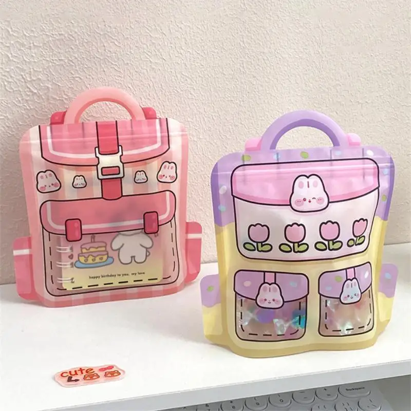 Sealed And Leak-proof Backpack Shape Gift Bag Decorative Candy Cookie Bag Backpack Shape Store Snacks Candy Gift Bag Gift Bag