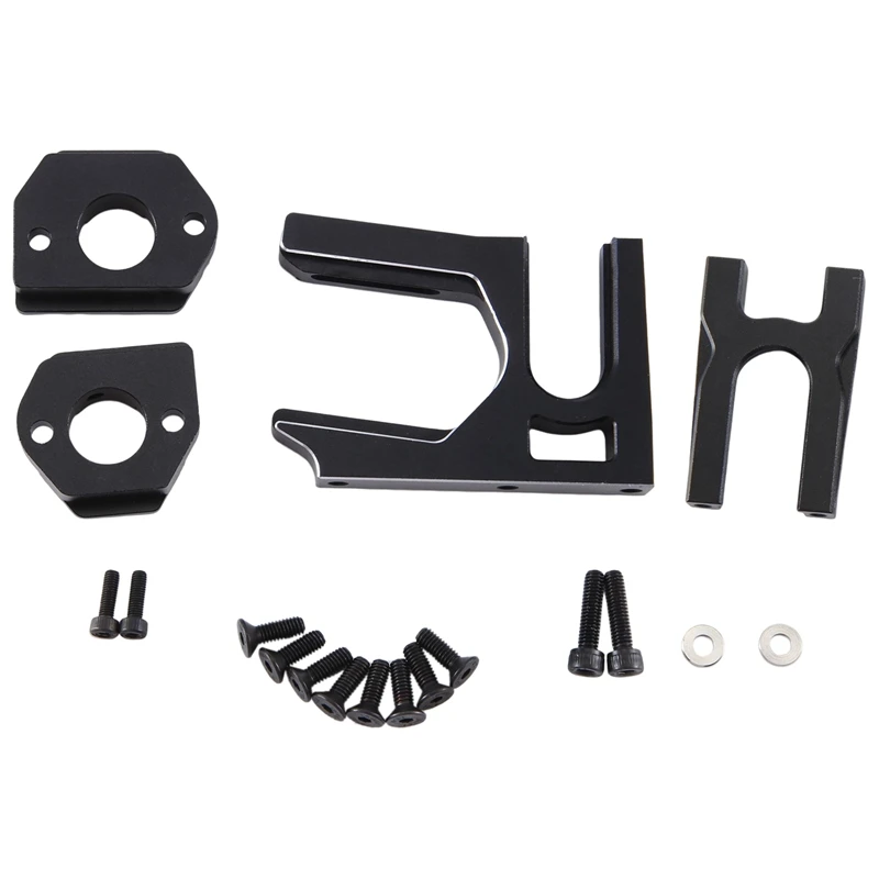 For ARRMA 1/7 MOJAVE INFRACTION 1/8 Kraton Outcast TYPHON EXB 6S Metal Center Diff Mount + Motor Mount