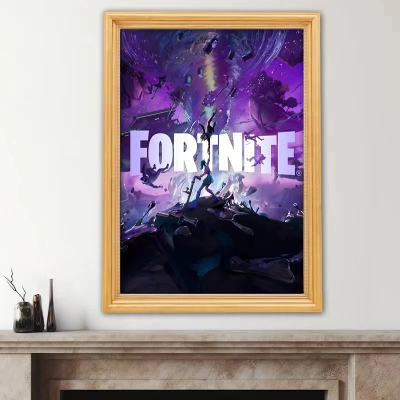 Kit di pittura artistica con diamanti gioco Fortnites Hot New 2024 gioielli da ricamo mosaico punto croce decorazioni per la casa artigianato regalo