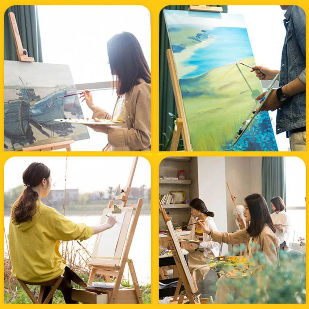 12-Piece Artist Paint Brush Set 4