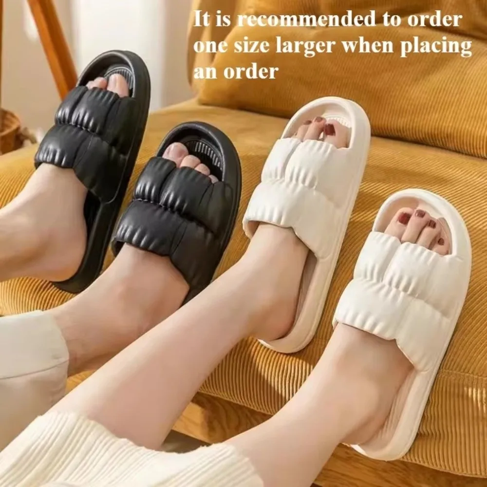 Fashion EVA Cloud Slippers Non-slip Thick Women Beaches Sandals Breathable Soft Sole Home Slipper Indoor Bathroom
