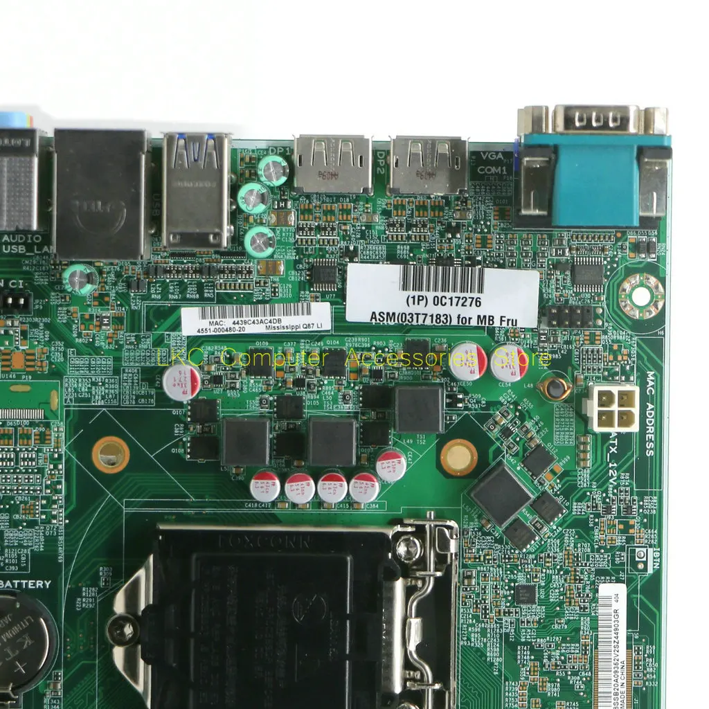 Für Lenovo Think center m93 m93p Desktop-Motherboard IS8XM-REV: 1,0 lga1150 pci 03 t7183 w8p is8xm Mainboard 100% getestet