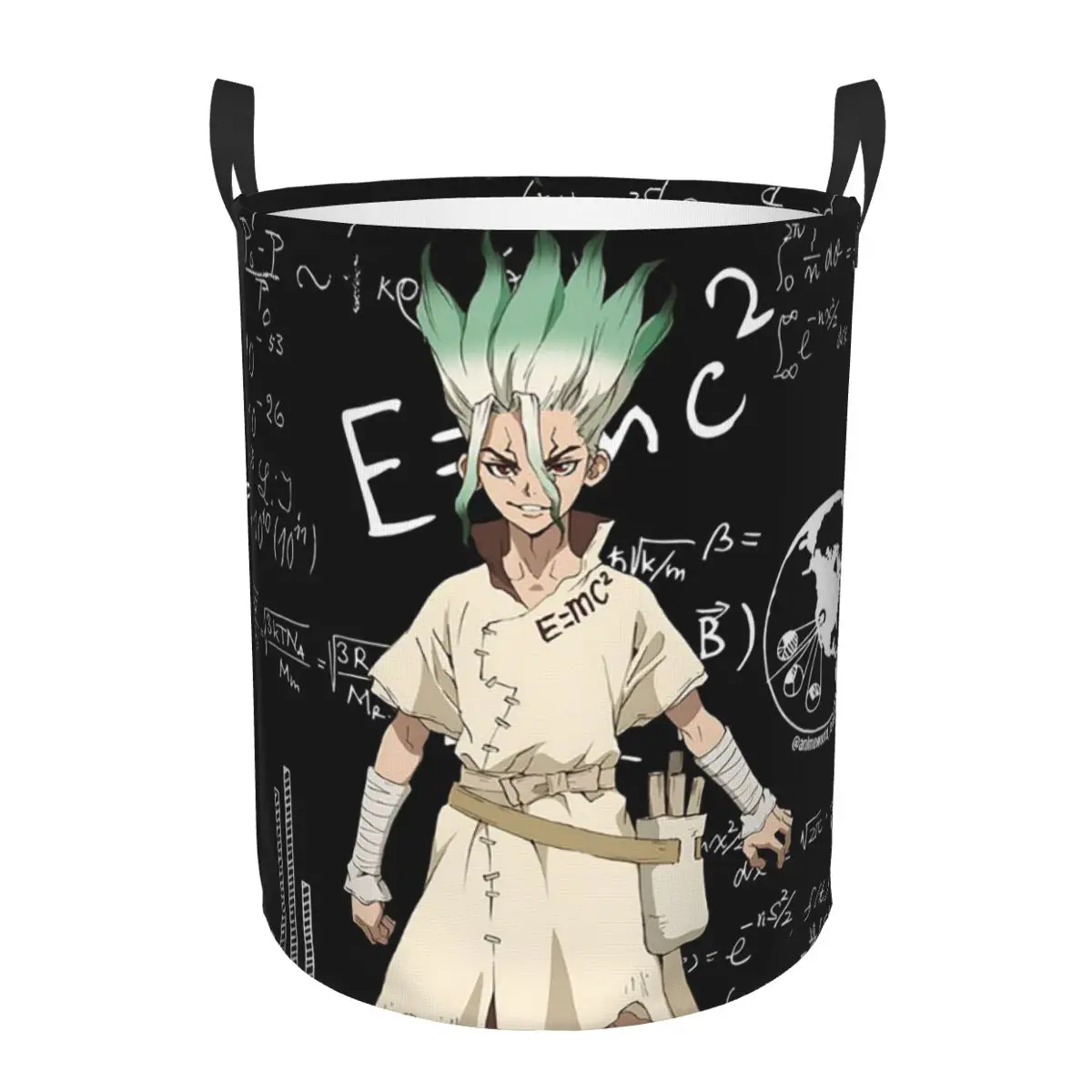 

Senku Ishigami Dr Stone Apan аниме корзины для грязного белья складная большая водонепроницаемая корзина для одежды и игрушек для дома детей