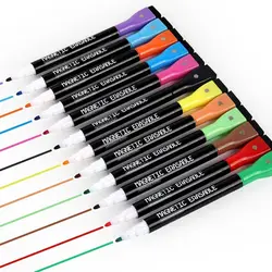 Erasable Multi-Color Magnetic Whiteboard Marker Art Marker Pen For Whiteboard Graffiti Manga Art Drawing Pen For School Office