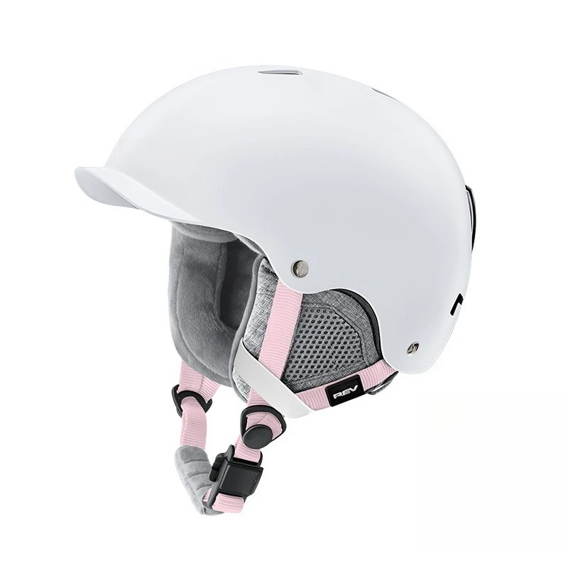 Ski Helmet Asian Head Type MIPS Single and Double Board Carbon Fiber Men and Women