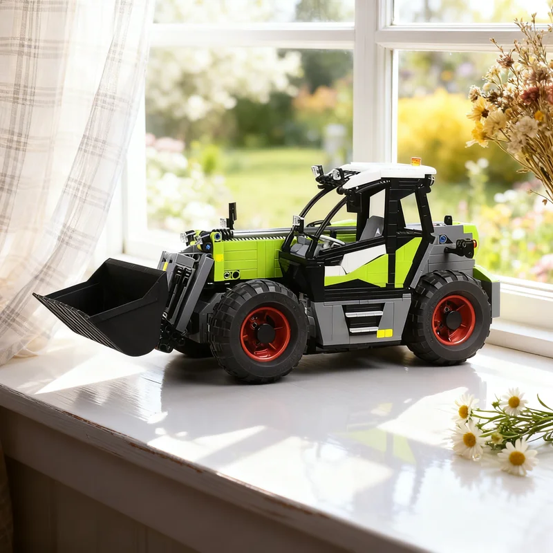 1408 pièces MOC CLAAS Scorpion 756 Blocs de Construction Techniques Jouet de Construction Cadeau de Noël Brique Artistique Anniversaire Création 3D