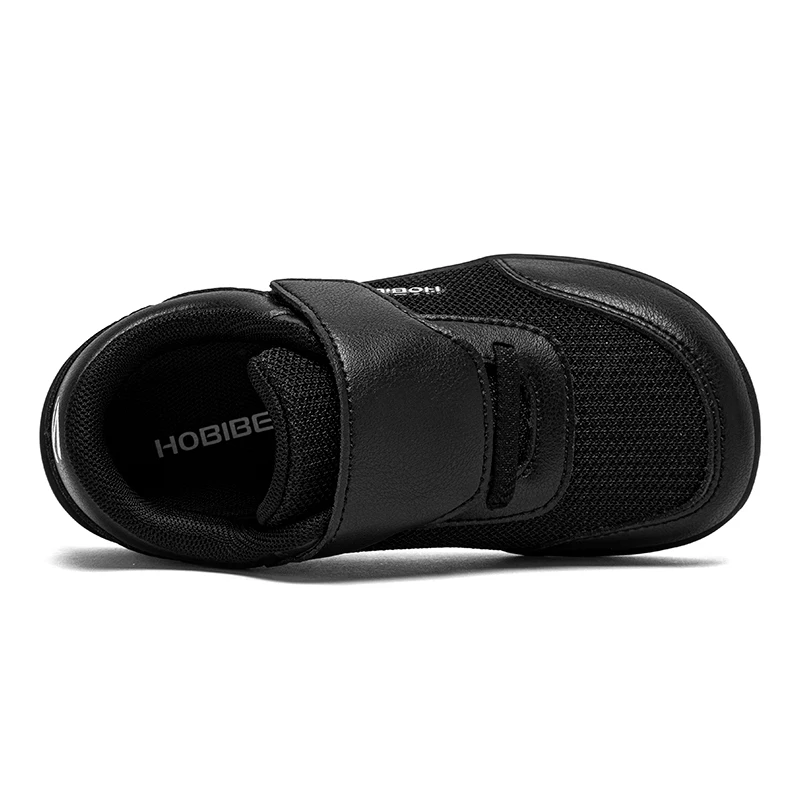 أحذية HOBIBEAR واسعة عند أصابع القدم حافي القدمين للأطفال، أحذية رياضية كاجوال بحلقة ربط بسيطة قابلة للتنفس، أحذية بدون قطرة
