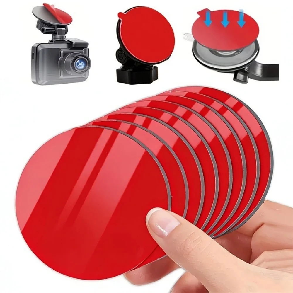 Double-Sided Adhesive Pads Dashboard Mounting Disk Set for Car Dash Cam GPS Holders Suction Cup Phone Holder Stands