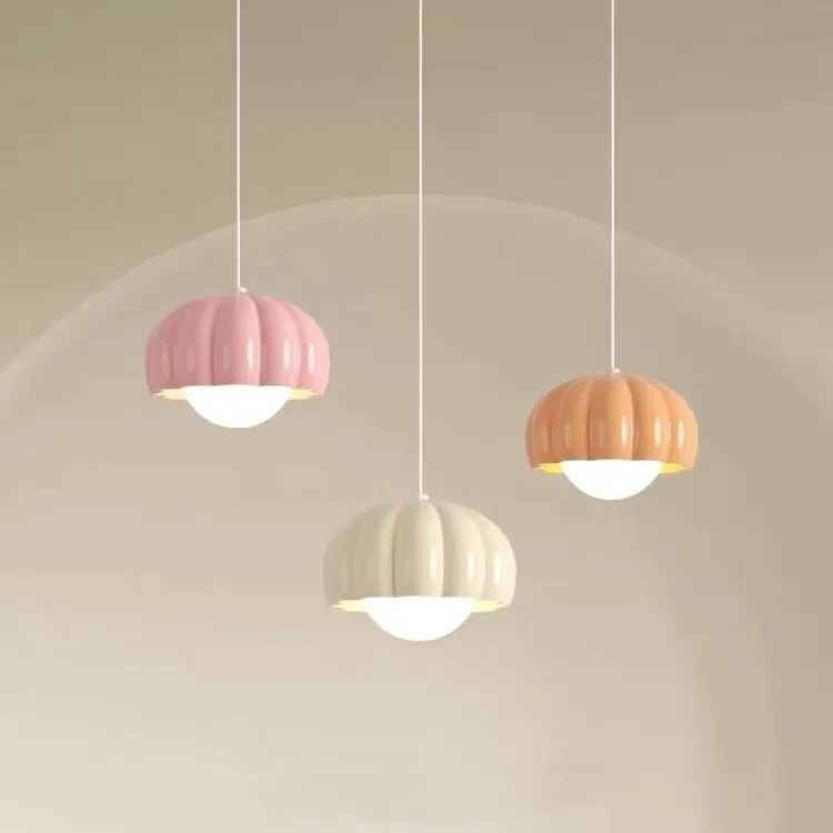 

Full Spectrum Children's Room Bedside Chandelier Modern Simple Premium Cream Wind Master Bedroom Pumpkin Small Chandelier