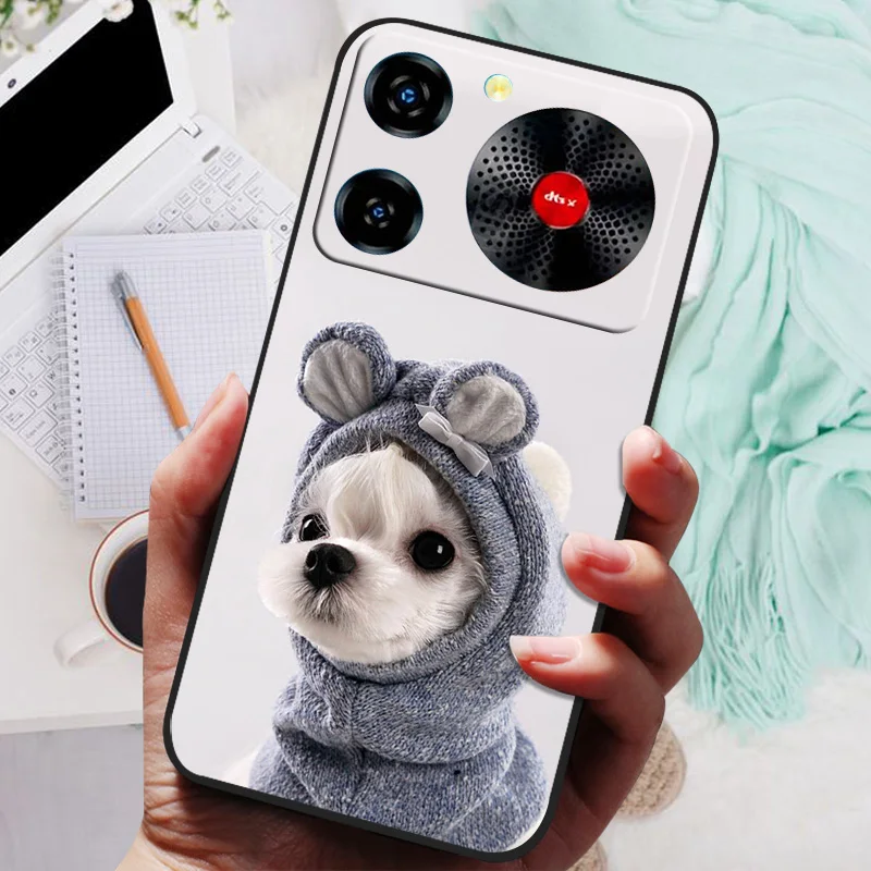 For Nubia Music Case Lion Wolf Silicone Soft Back Cover For ZTE Nubia Music Phone Case NubiaMusic Protective Shell etui Fundas