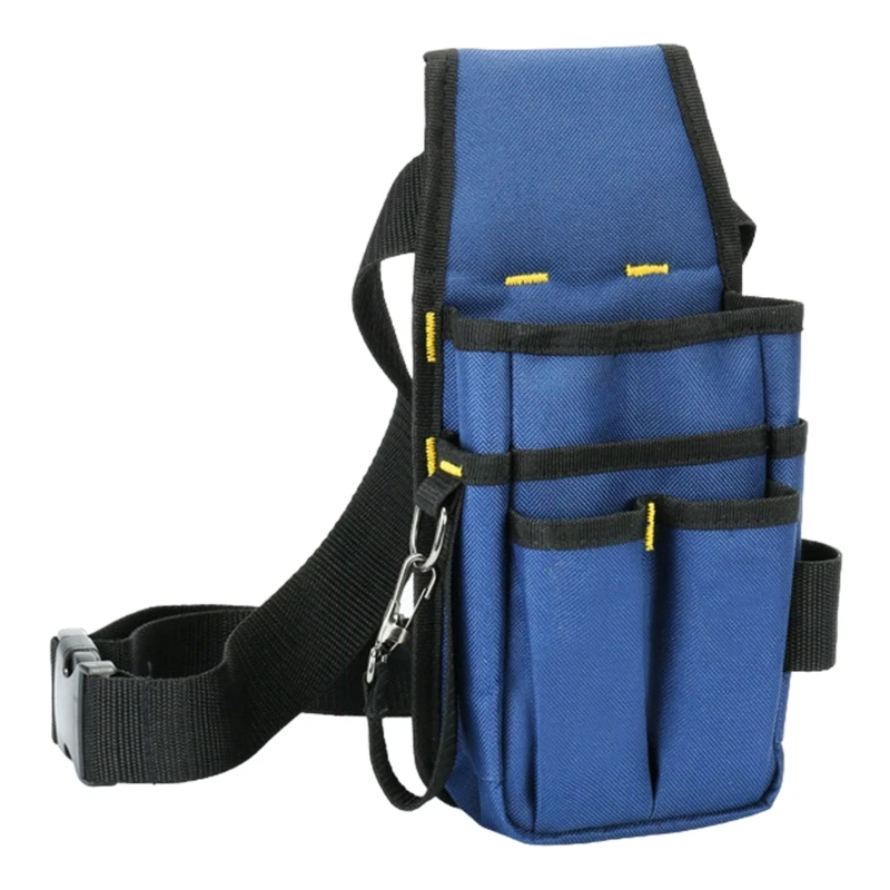 Tool Belt Pockets Tool Belts for Men Adjustable Tool Pouch Belt for Electrician Carpenter Work Apron Utility Belt D2RD