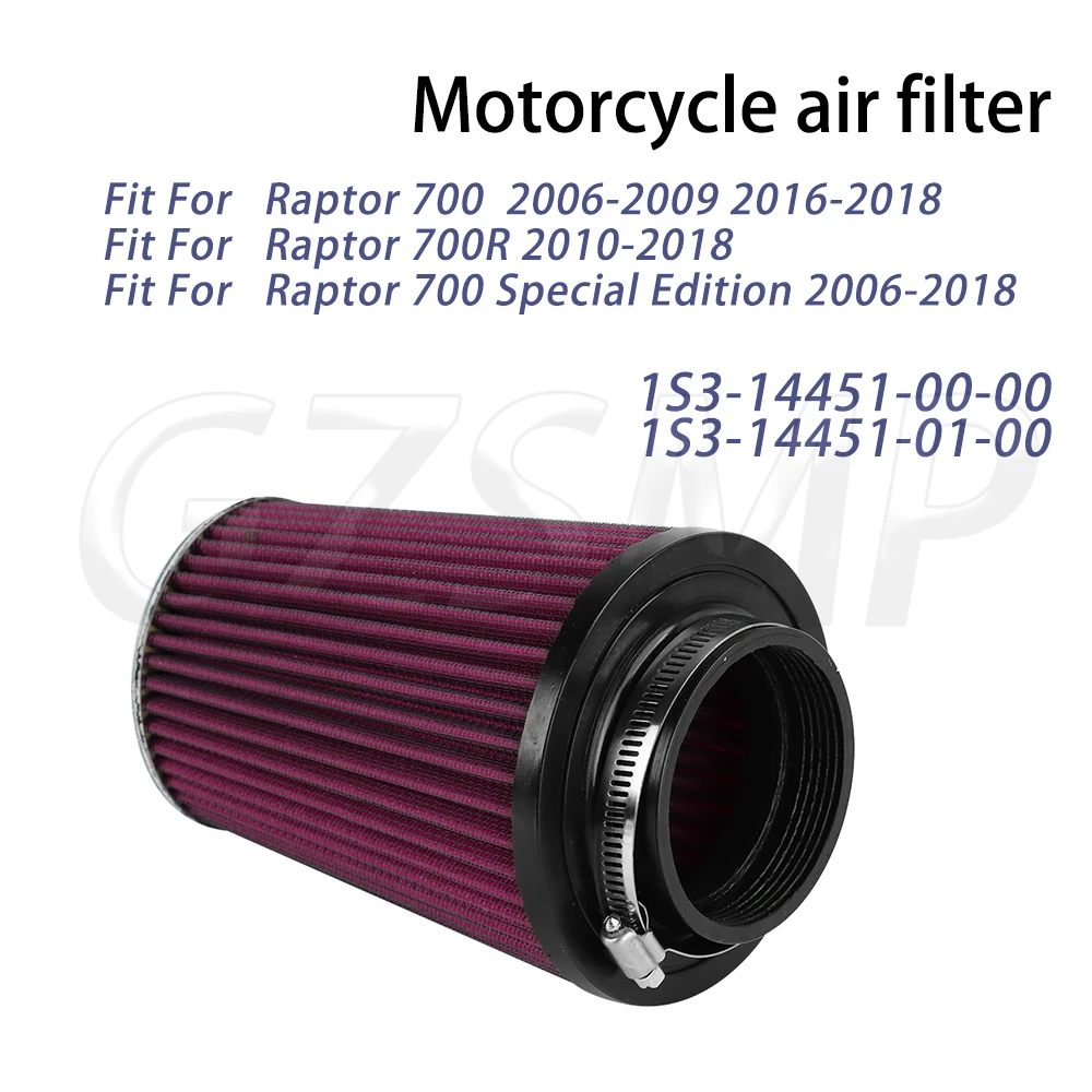 

Fit for Yamaha YFM700R Raptor 700 700R YFM700 R RE RV YFM70RW 1S3-14451-00-00 Motorcycle Air Filter Cleaner