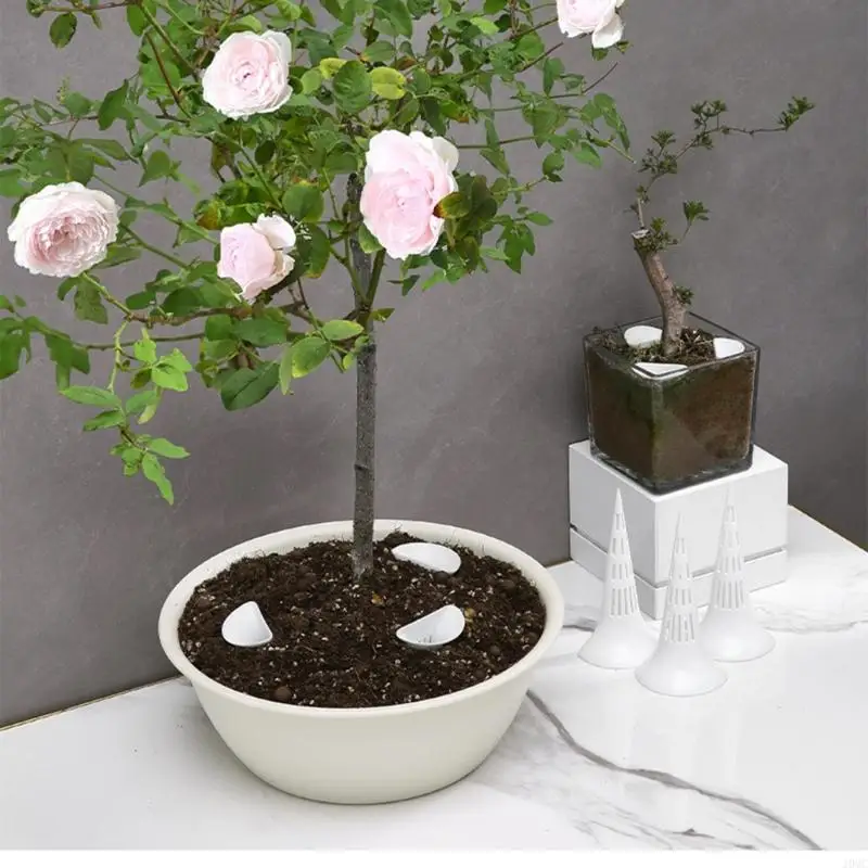 10/20/50Pcs Plastic Plant Root Aeration Cone Anti-Root Breathable Flower Pot J0MC