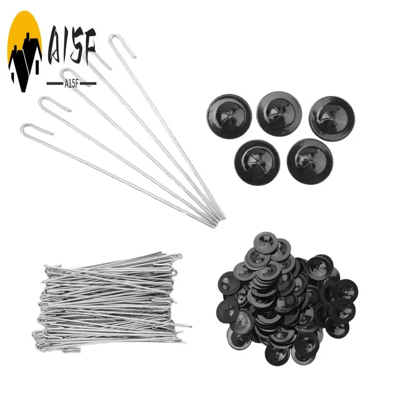 

A15F-Solar Panel Guard Clips, Stainless Steel Wire Fence Fasteners Animal Guard Roll Kit For Solar Panel