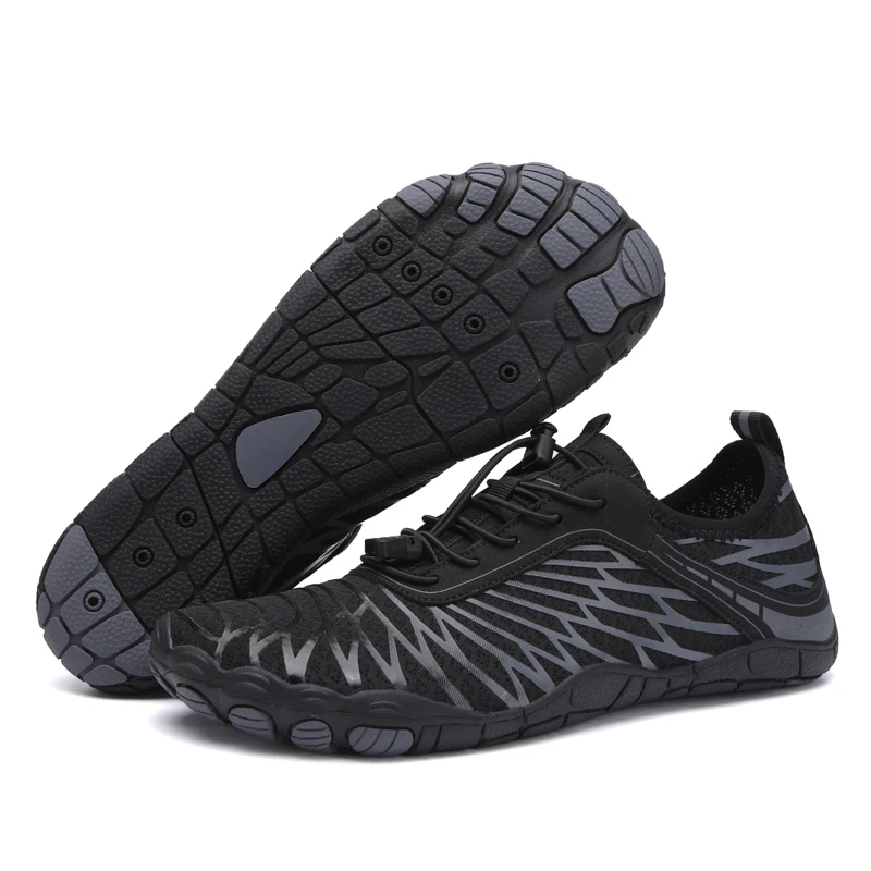 Summer Unisex Swimming Shoes Quick-Drying Non-Slip Water Sports Shoes Five-Finger Wading Shoes Barefoot Upstream Sports Shoes