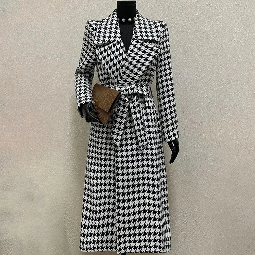 

Классический женский пиджак, модный двубортный длинный пиджак с лацканами, офисная женская одежда на заказ, роскошные женские наряды