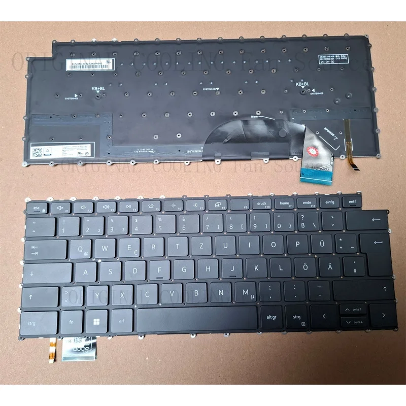 R+  Keyboard FOR Dell XPS 15 9500 9510 9700 9710 lighting backlit keyboard
