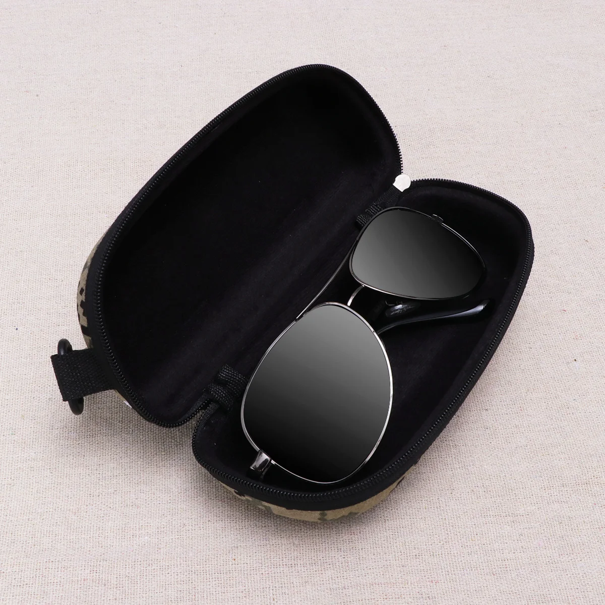 

2pcs Anti-Popular Pressure Glasses Case Camouflage Design Eva Sunglasses Box Shockproof Durable Eyeglass Case For Adults s