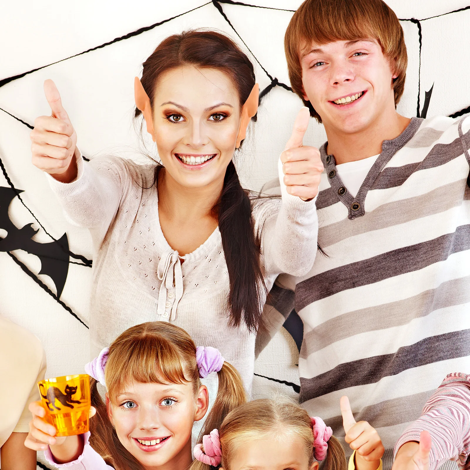 

1Pair Fairy Ears for Kids Adults Lightweight Latex Faux Ears Perfect for Themed Parties Halloween Cosplay Events Dress-Up Games