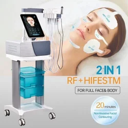 2024 EMrf Lift Wrinkle Removal Machine Painless Muscle Toning Face RF Heat Energy Output And Strong Pulsed Magnetic