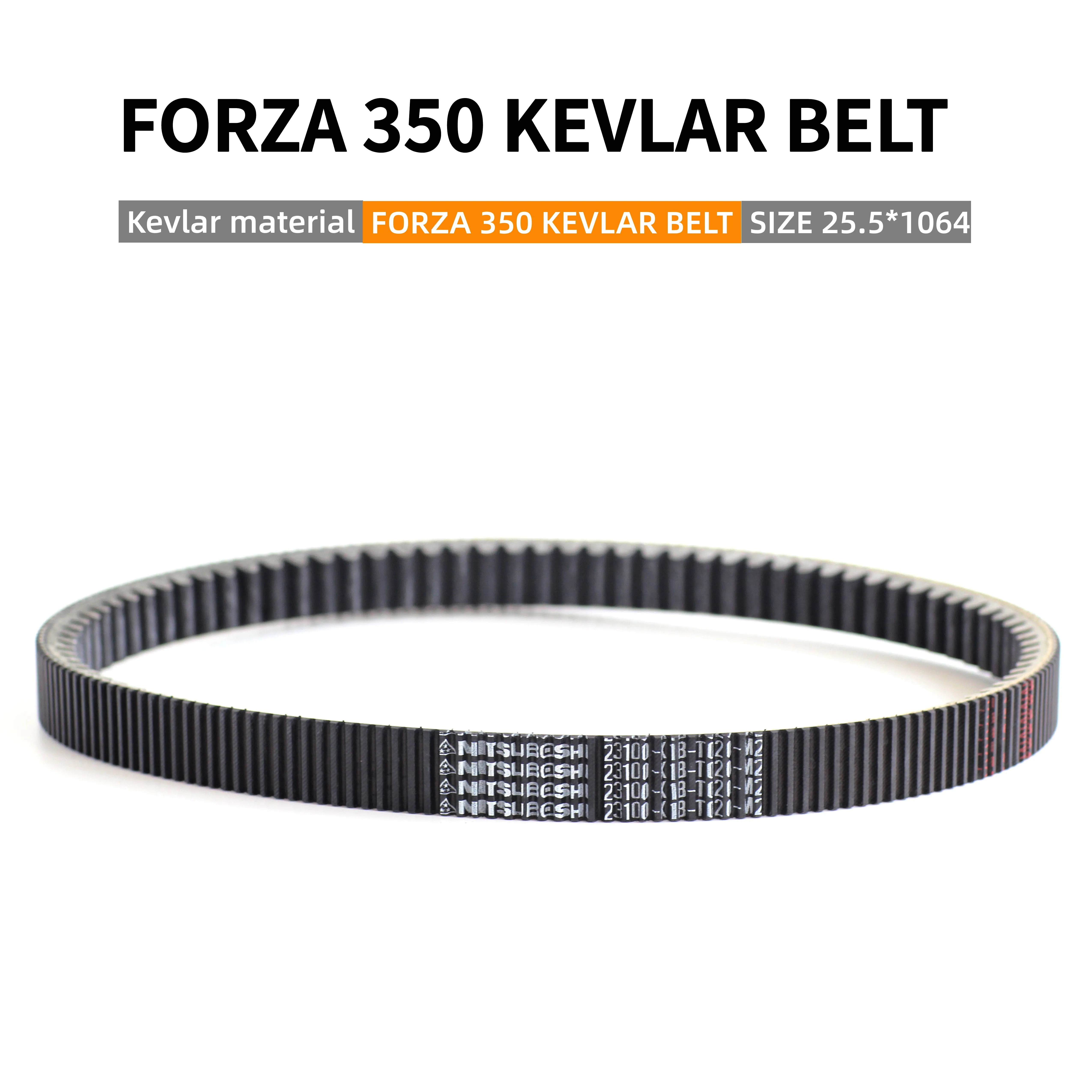 Kevlar GENUINE Scooter V-Belt  OEM 23100-K1B-020-M2 BELT SIZE 25.5*1064 for Honda FORZA 350 CVT Transmission belt