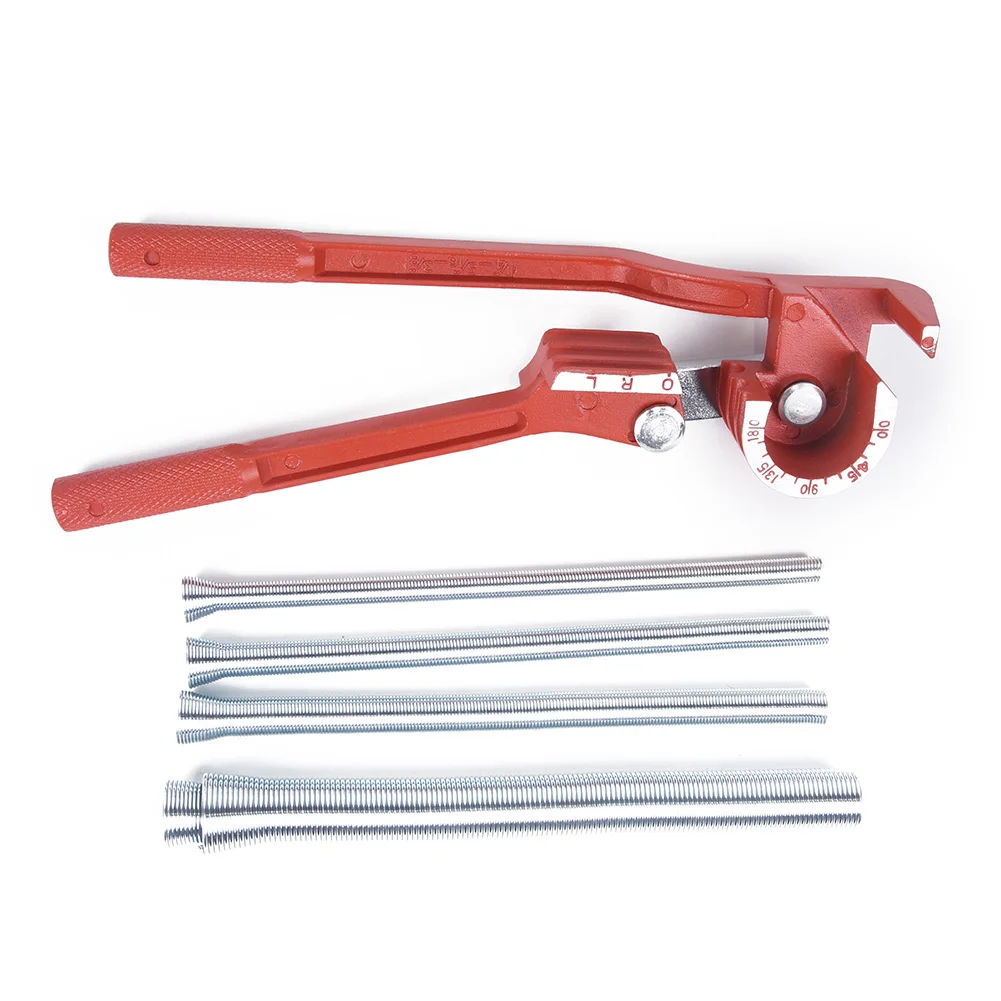 

Tube Bender set Tube Bender Set Aluminum Alloy Manual Tube Bender for Copper and Aluminum 1/4 5/8 Spring Bending Tubes