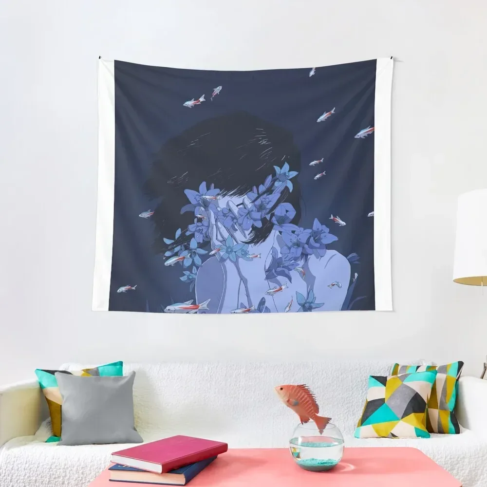 

Perfect Blue Tapestry House Decorations Wall Hangings Decoration Tapestry