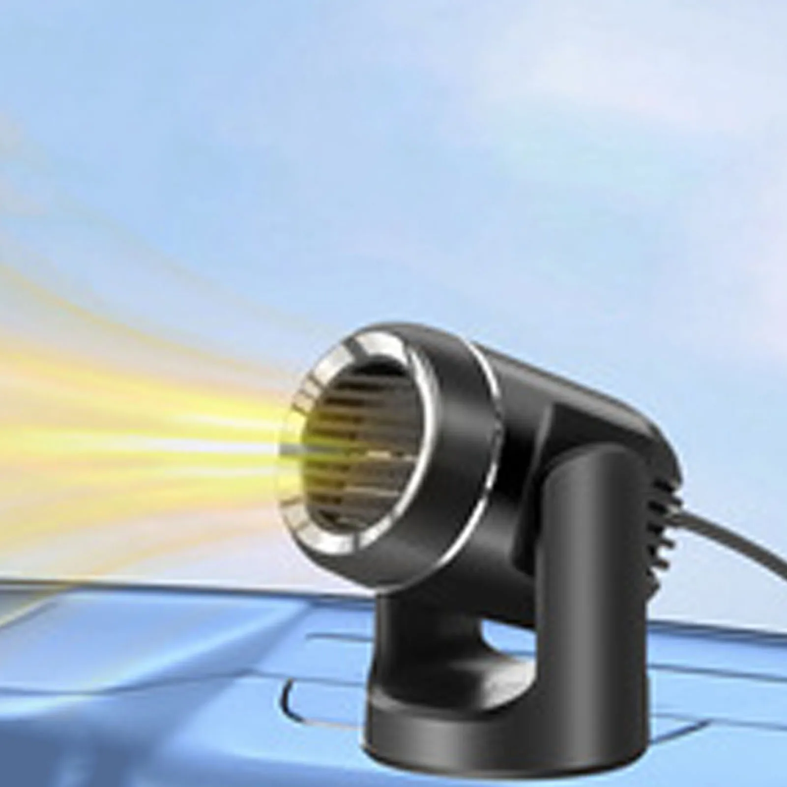 

24 В автомобильный обогреватель с подогревом и охлаждением двойного назначения, быстрый эффективный универсальный размораживатель лобового стекла для вождения 260 Вт