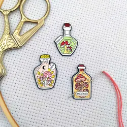 Magnetic Needle Minder for Cross Stitch, Mushroom Sewing Magnet Needle Keeper Finder Embroidery Accessories, Needle Nanny Gift