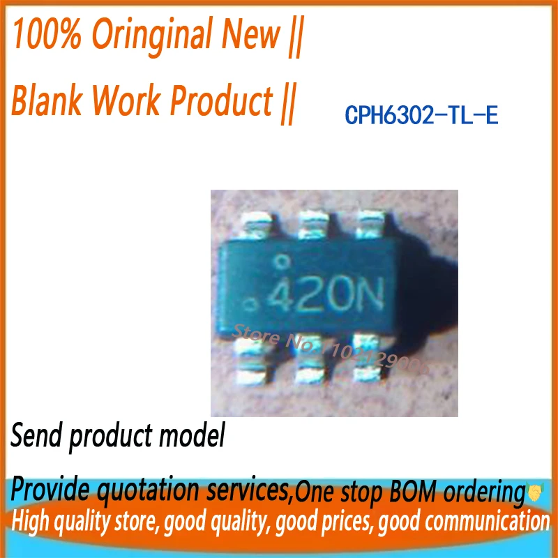 New CPH6302 CPH6302-TL-E CPH6302-TL JB 20V 3A 1.5W SOT-23-6
