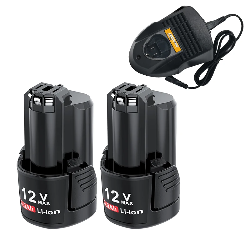 12 V/10.8 V 3000 mAh Voor Bosch BAT411 Batterij Oplaadbare Li Batterij BAT411A BAT412 BAT412A BAT413 BAT413 Batterij Oplader