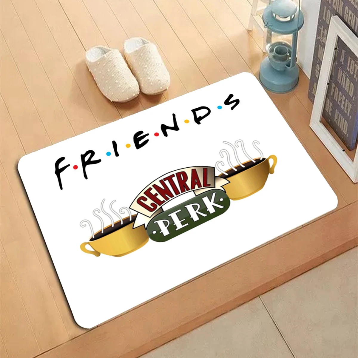 

Friends Carpet Entrance Floor Mat Doormat Non-slip Living Room Kitchen Bedroom Print Decor Rug Modern style