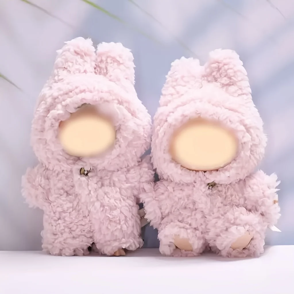 

LABUBU clothing, cute pink baby clothes 6.69-inch doll clothing/accessories, suitable as a gift for your daughter