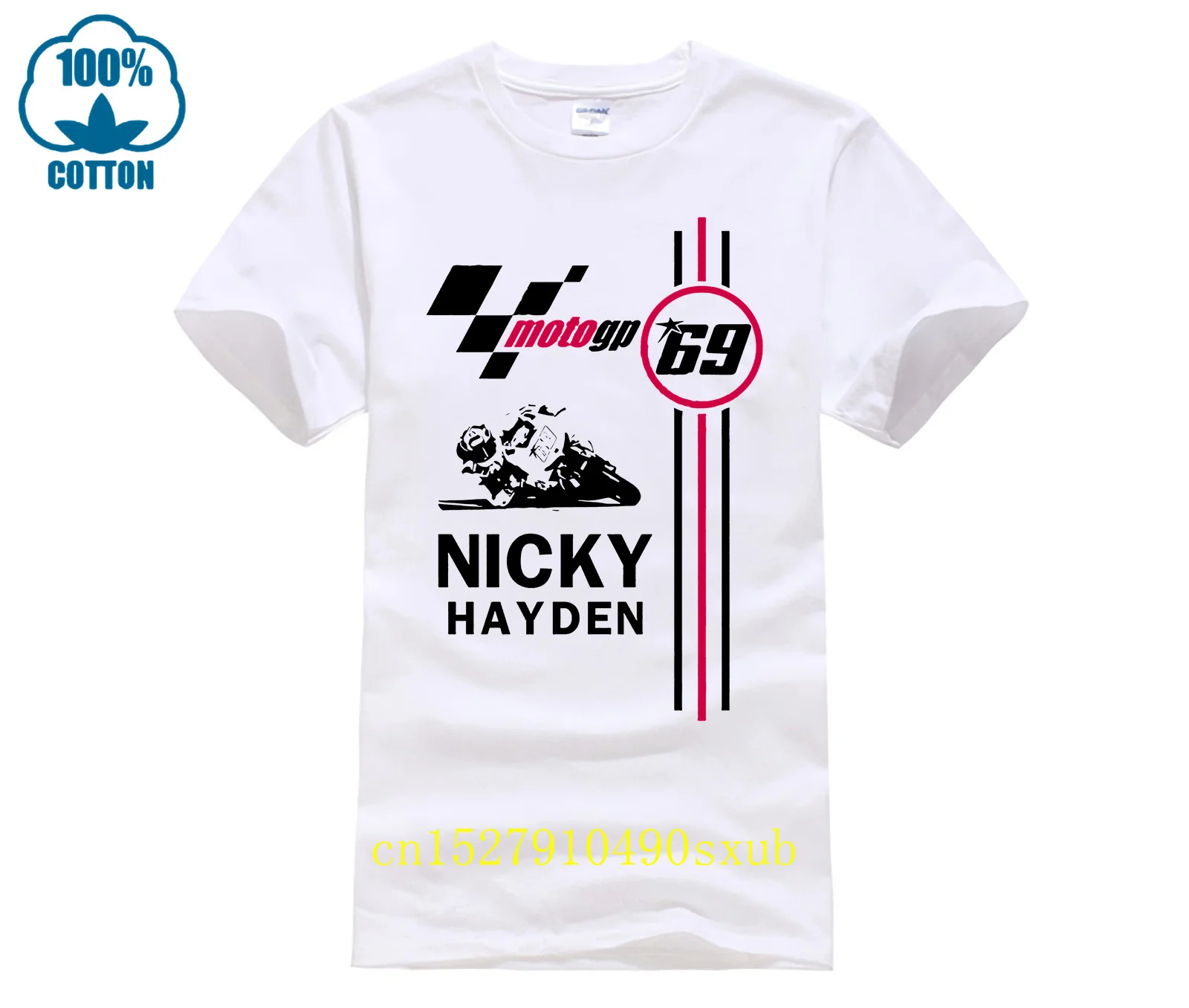 2023 New Fashion Nicky Hayden T Shirt Men Nicky Hayden T Shirt Short Sleeves 69 Merch Tee Shirts Printed Logo Tshirt