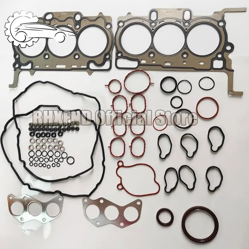 EZ36 EZ36D 10105-AB180 Cylinder Head Gasket Set Suitable for 08-19 SUBARU LEGACY Back-to-Back TRIBECA 3.6L HS26712PT 3.6 T L H6