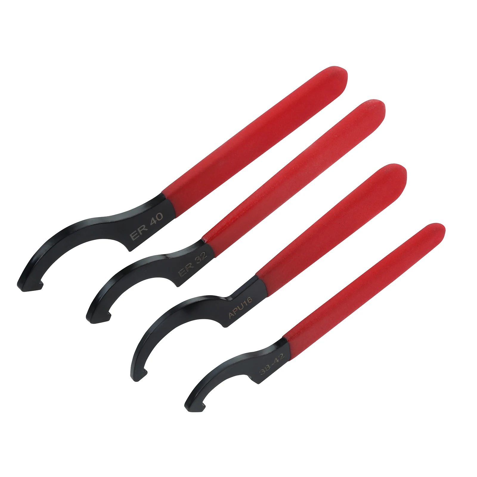 1Set Coilover Spanner Wrench Set 45 Carbon Steel Black Anti-Rust for DME Skunk2 D2 Apexi Shock Suspension Adjustment Tool
