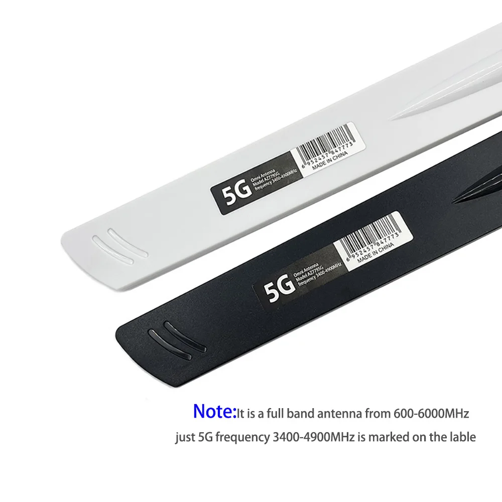 Antena 5G 4G 3G o wysokim wzmocnieniu 18dBi 600-6000MHz dla karty WiFi router WiFi Adapter USB kamera IP bezpieczeństwa