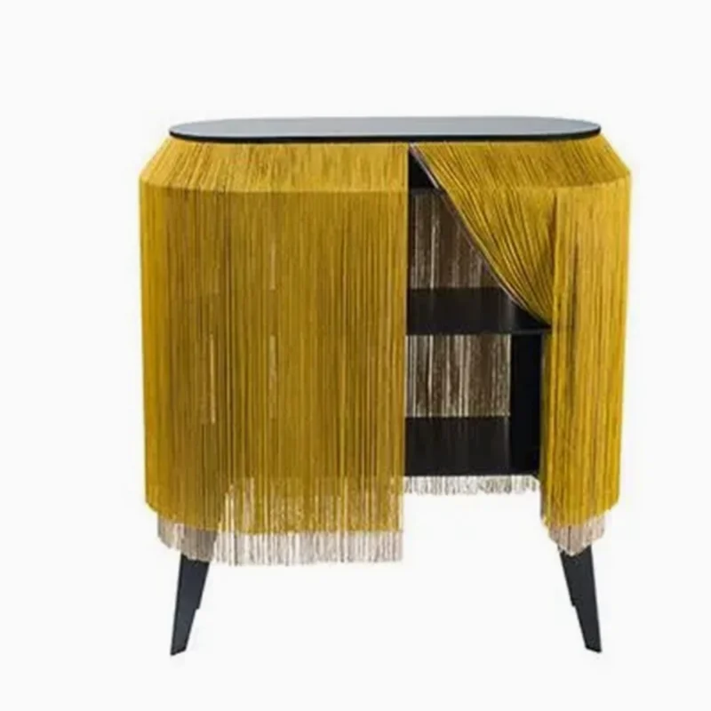 

Nordic designer's new tassel personalized decoration coffee table living room home modern simplicity