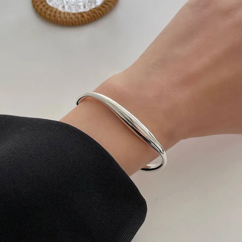 VENTFILLE 925 Sterling Silber Thai Silber Armband für Frauen Vintage Geometrische Herz Liebe Glück Punk Schmuck 2023 Neue Dropship