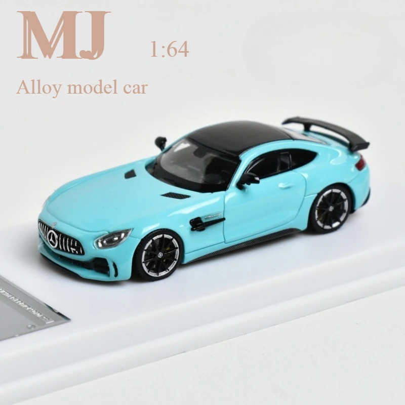 

MJ 1:64 Alloy AMG GTR Hardtop Supercar Simulation Car Model Toy Collection Display Item Boys' Gift