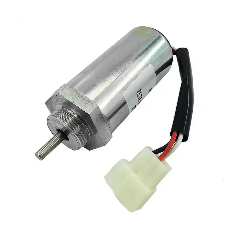 897209 -1152 燃料遮断停止ソレノイド 24V いすゞエンジン 4LE1 4LE2 日立掘削機用