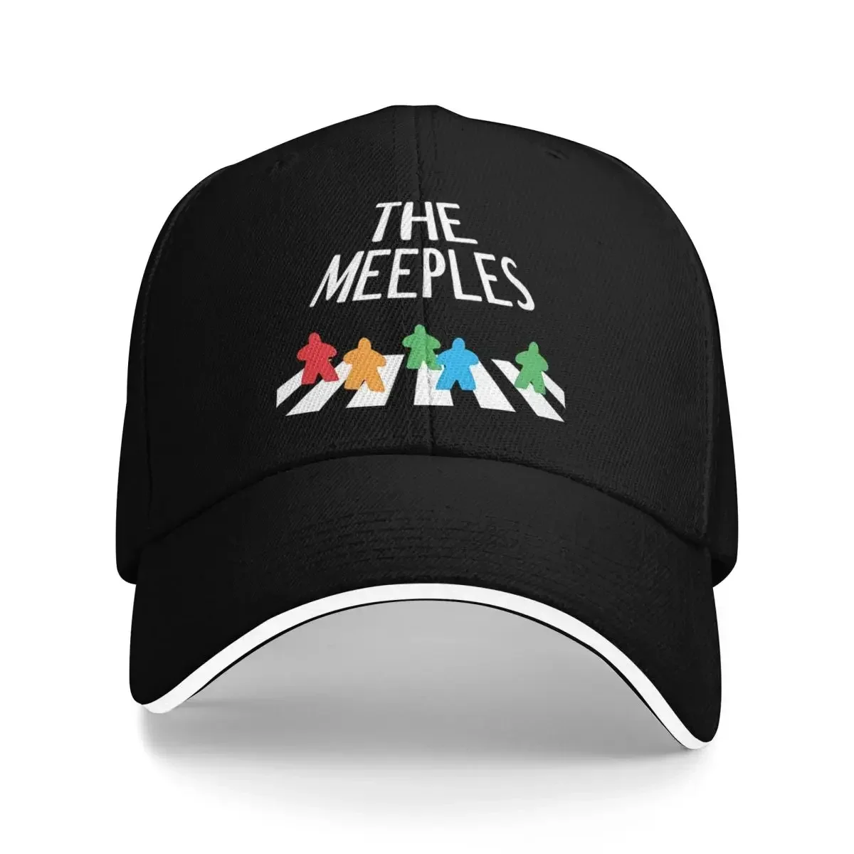 Meeples Board Game Enthusiast Trucker Hat Men's Hats Sports Caps Cap Man Summer