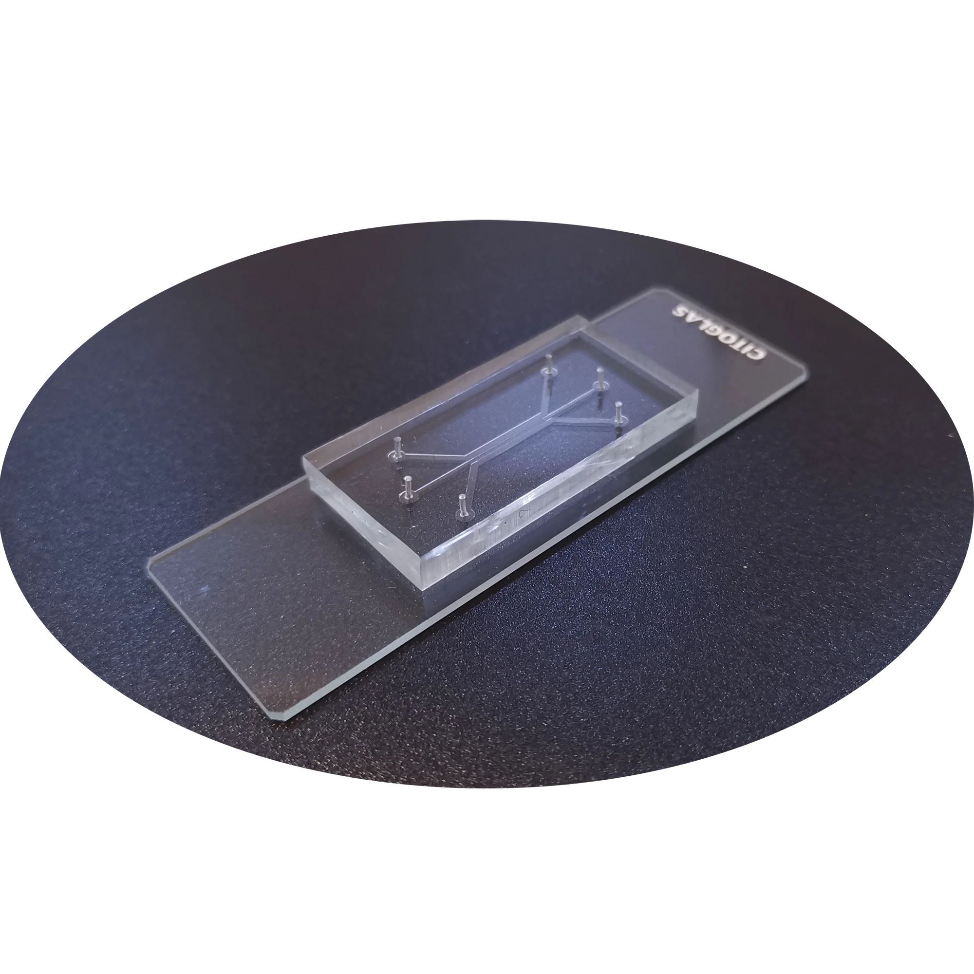 Microfluidic PDMS Vascularized Organoid Biochip, Cell Culture Migration Shear Force Simulation Chip