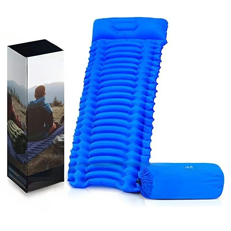 Automatic inflatable waterproof lightweight sleeping pad inflatable outdoor foldable camping sleeping pad