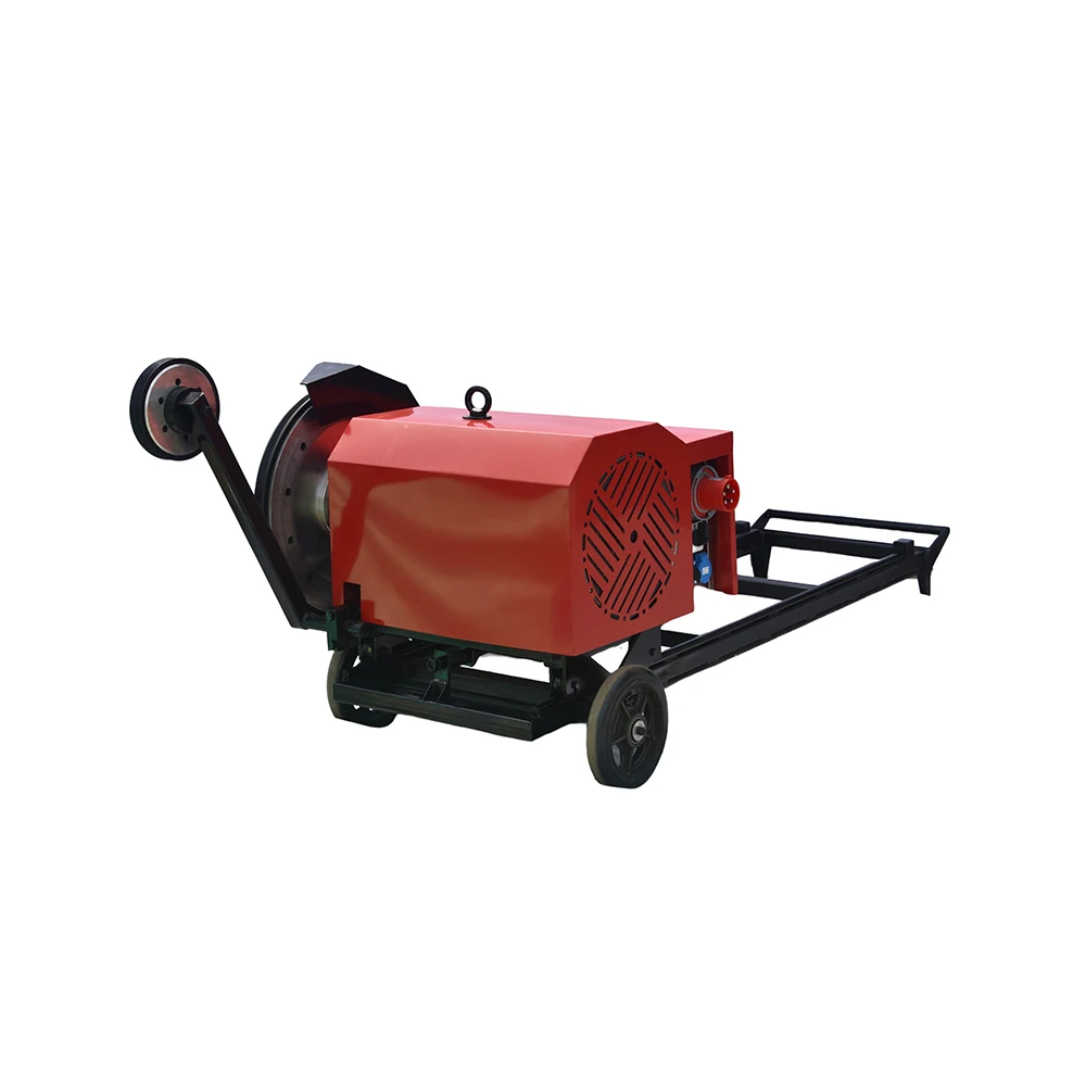 Portable Electric Diamond Wire Saw Machine Granite Marble Concrete Rope Cutting Machine