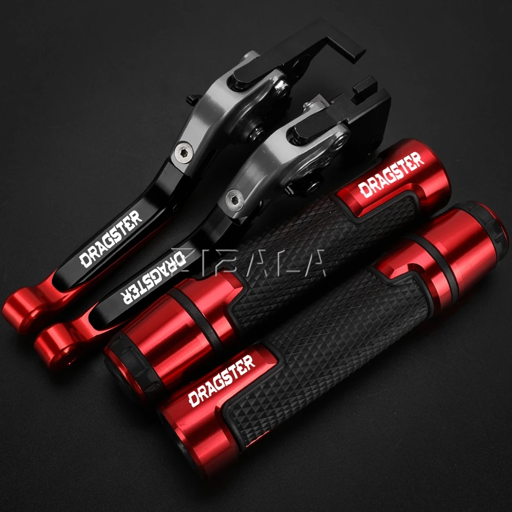

FOR MV AGUSTA DRAGSTER800 DRagsteR800RR 2013 2015 2014 2016 Motorcycle Adjustable Folding Brake Clutch Lever 22MM Handle Grips