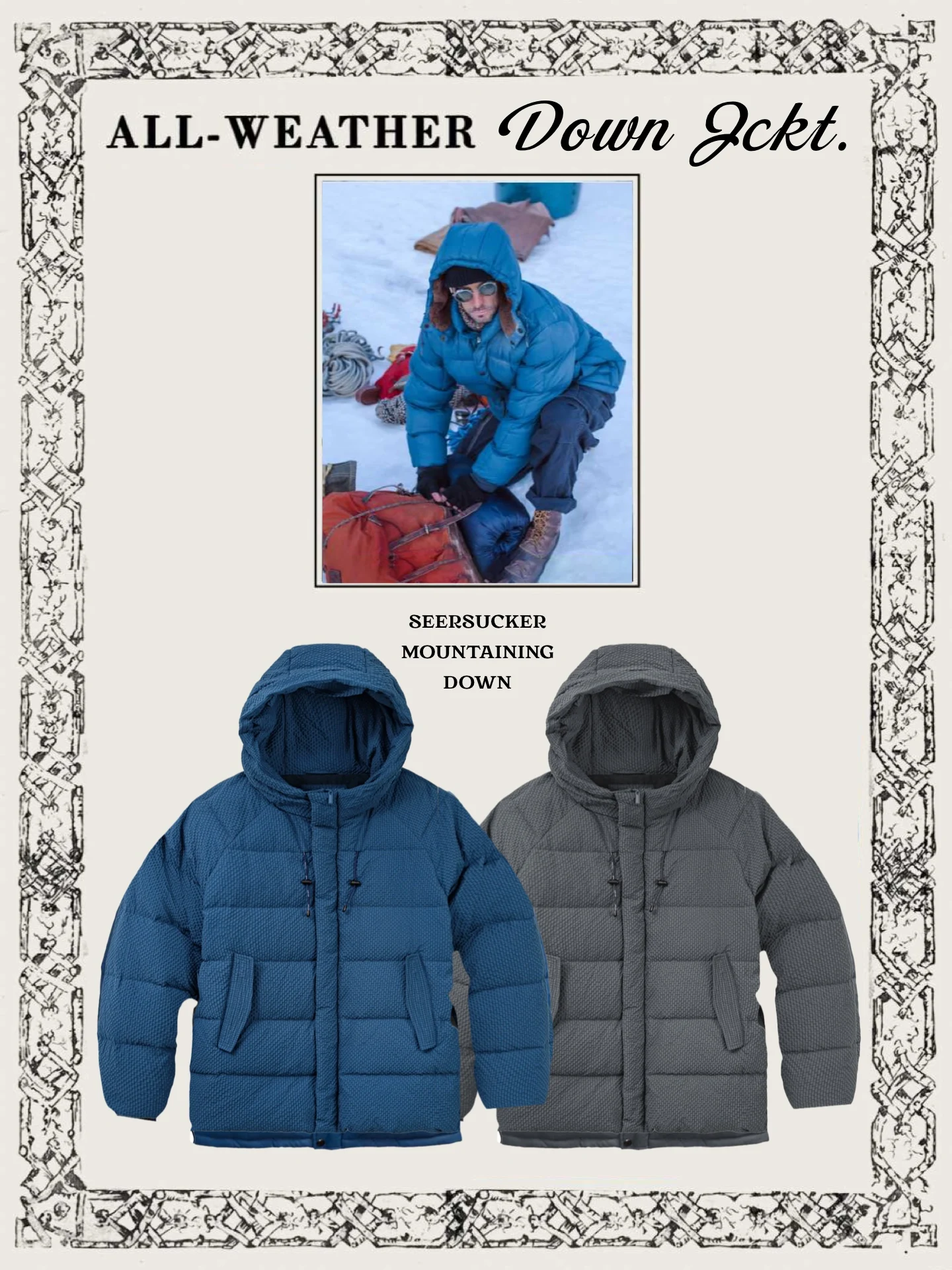 

Куртка-пуховик с высоким показателем наполнения пухом, белая, для альпинизма, с интегрированной теплой шапкой, из полиэстера