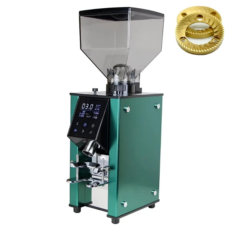 

Automatic Electric on Demand Electric Coffee Grinder 64mm Touch Screen Coffee Grinder