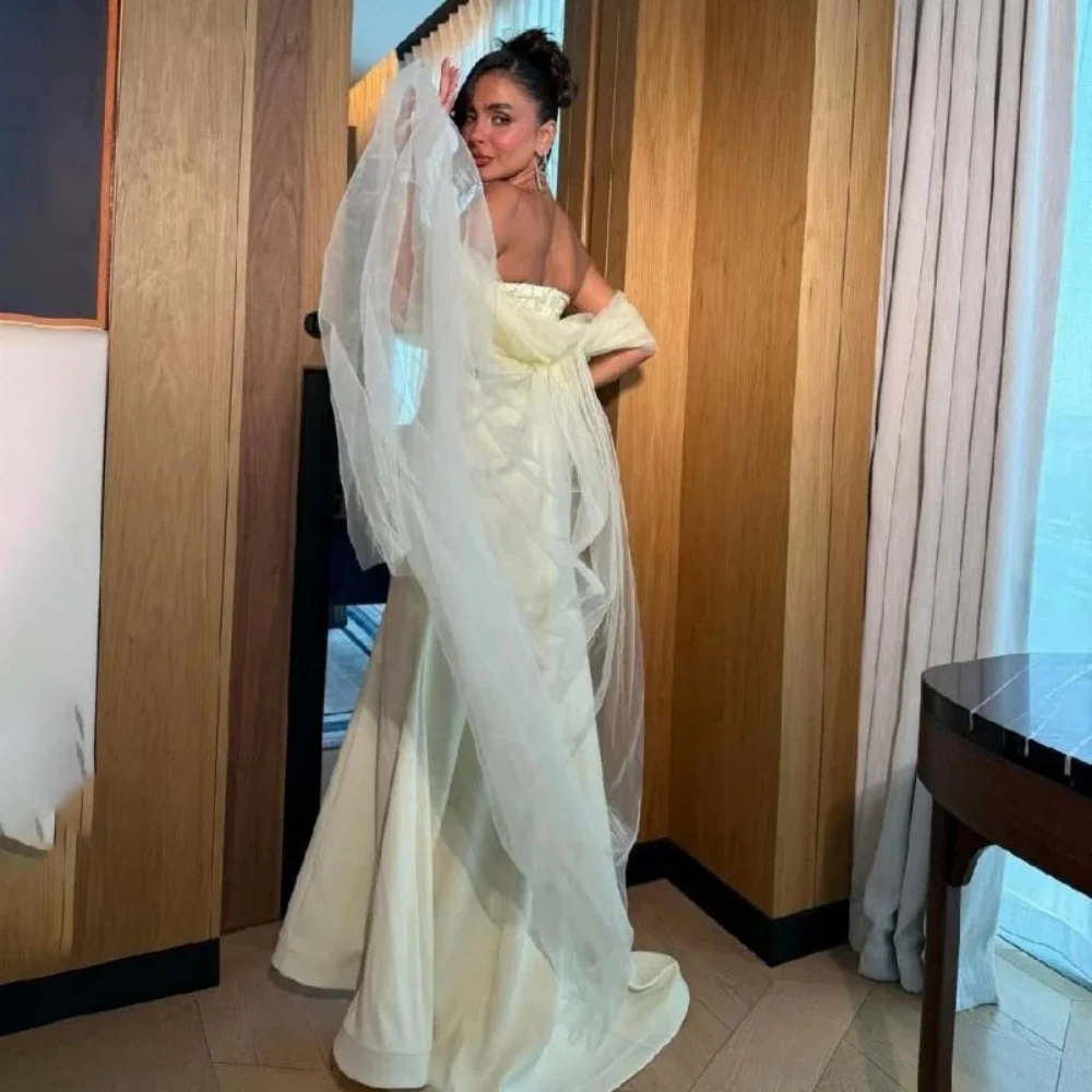 فستان سهرة رائع مزين بالدانتيل مخصص فستان حورية البحر الساحر للحفلات الراقصة أنيق بكشكشة فستان حفلات Fساتين Shres Fخمة 2025